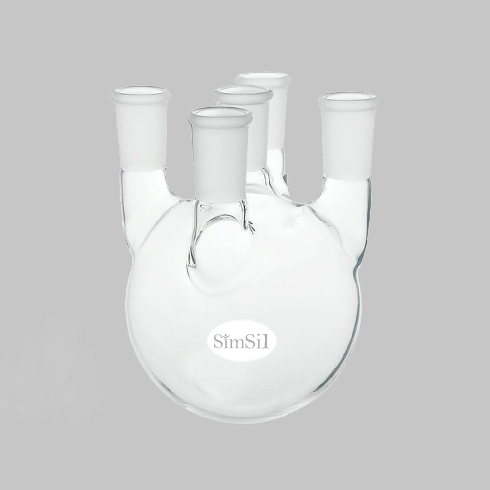 Five Neck Round Bottom Flasks