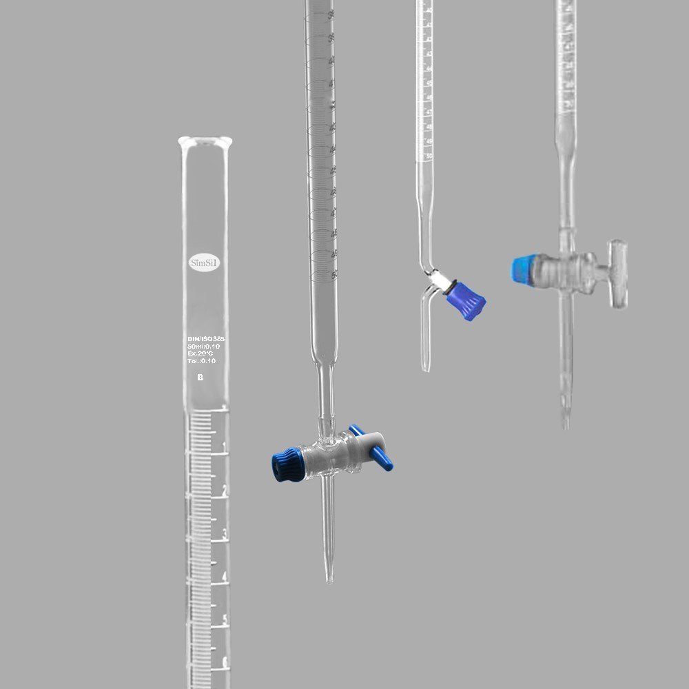 Burettes Class B, PTFE S/c