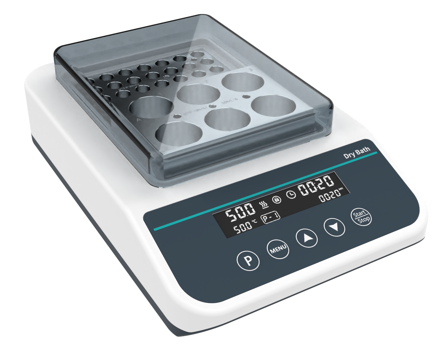 Dry Baths- Two Modules - Ambient Temp.+5 Deg. C-100 degree Celsisu