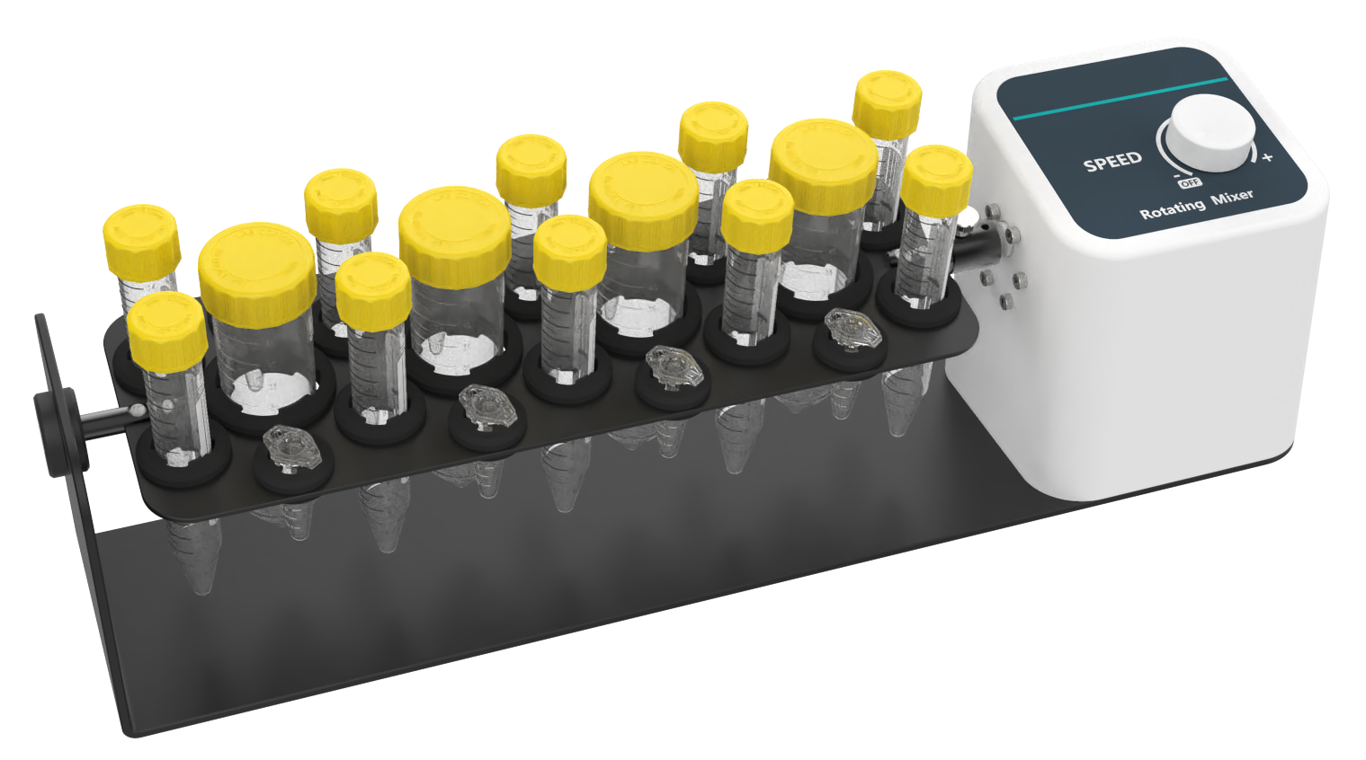 Long Axis Rotating Mixers - Knob Type